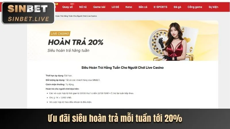 Thưởng nạp lại BAT88
